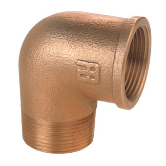 Guidi Male-Female Bronze Elbow 0092B-01