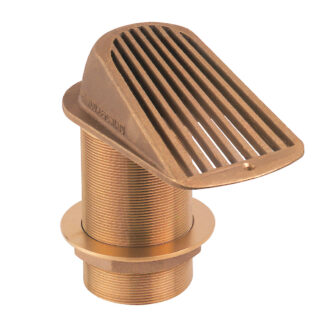 Guidi Grated Bronze Water Intake 1112B-01