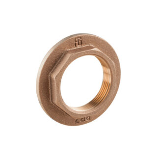 Guide Flanged Lock Nut Bronze Pipe Fitting 1276-02