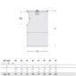 Guidi Strainer Basket KIT1281-01 Sizing Chart and Dimensions Diagram