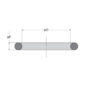 Guidi KITORI-01 O-ring Measurements Diagram