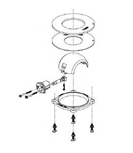 4471014046 Metal Lever Rebuild Kit